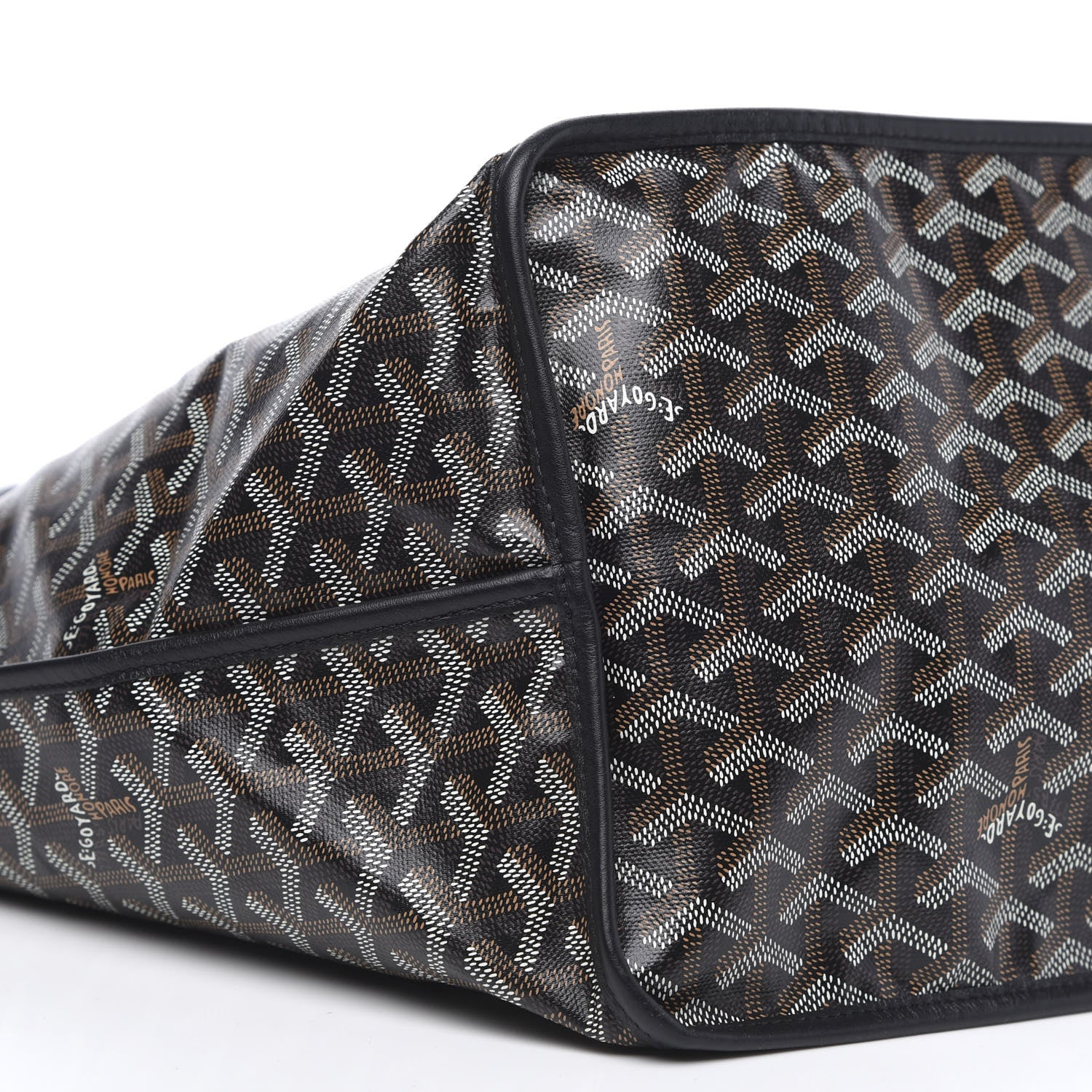 Goyard Goyardine Reversible Anjou GM Black 11 of 15