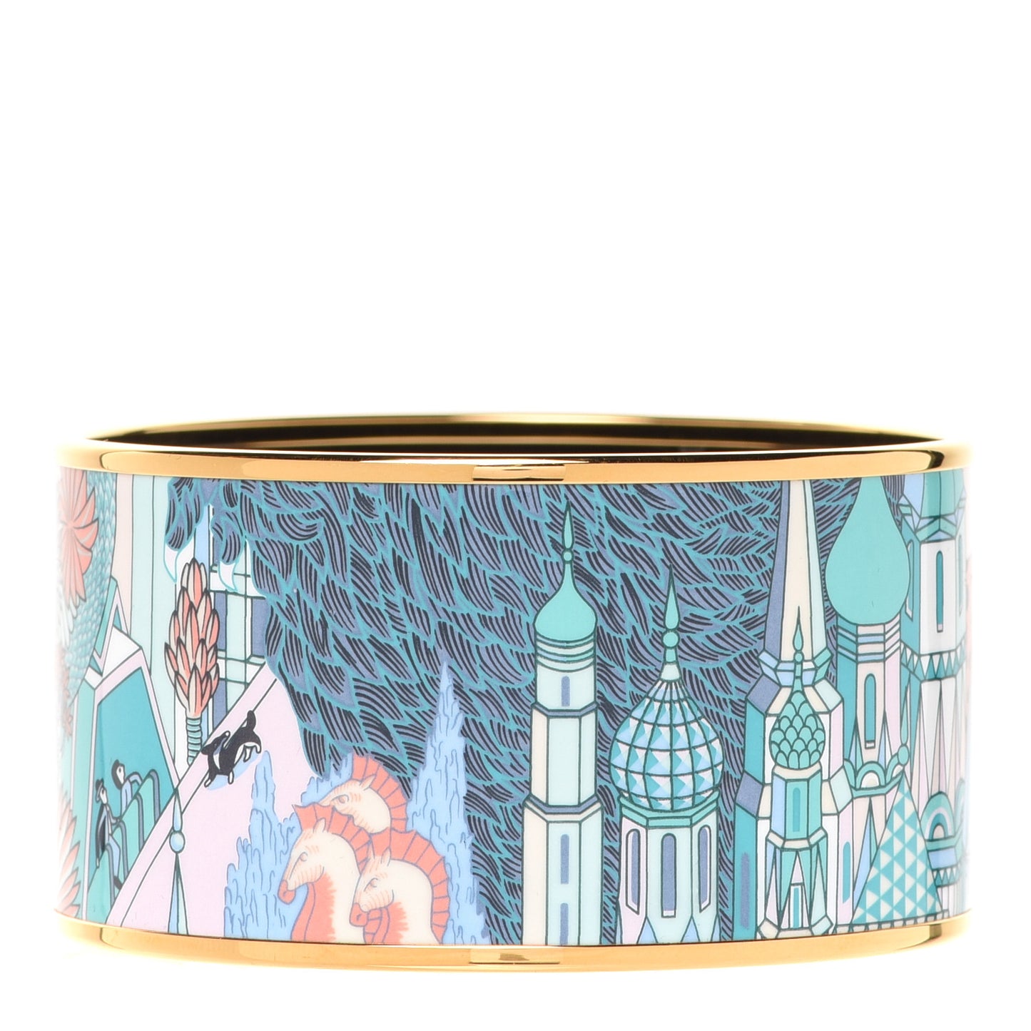 Enamel Printed Extra Wide Animapolis Bracelet 65