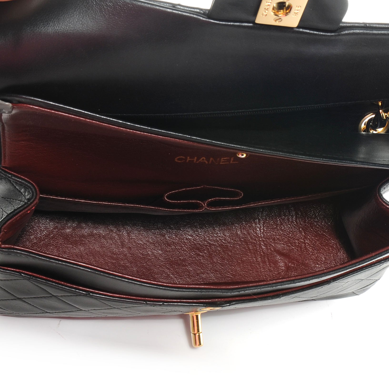 Chanel Lambskin Medium Double Flap Bag 5 of 9