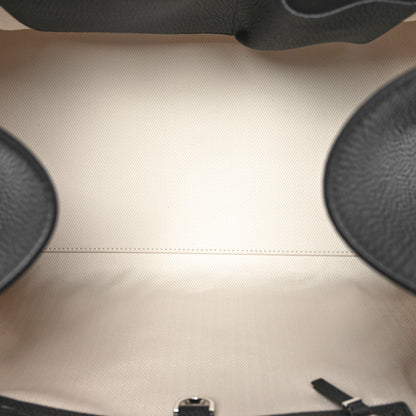 The Row Grained Calfskin Soft Margaux 17 Black 6 of 9