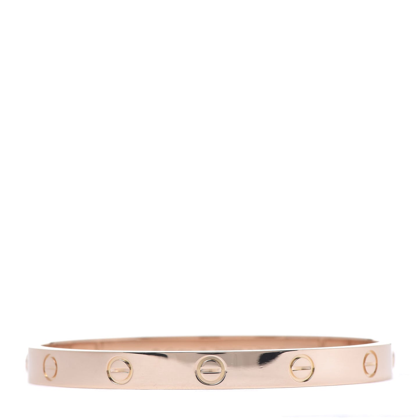 18K Pink Gold LOVE Bracelet 17
