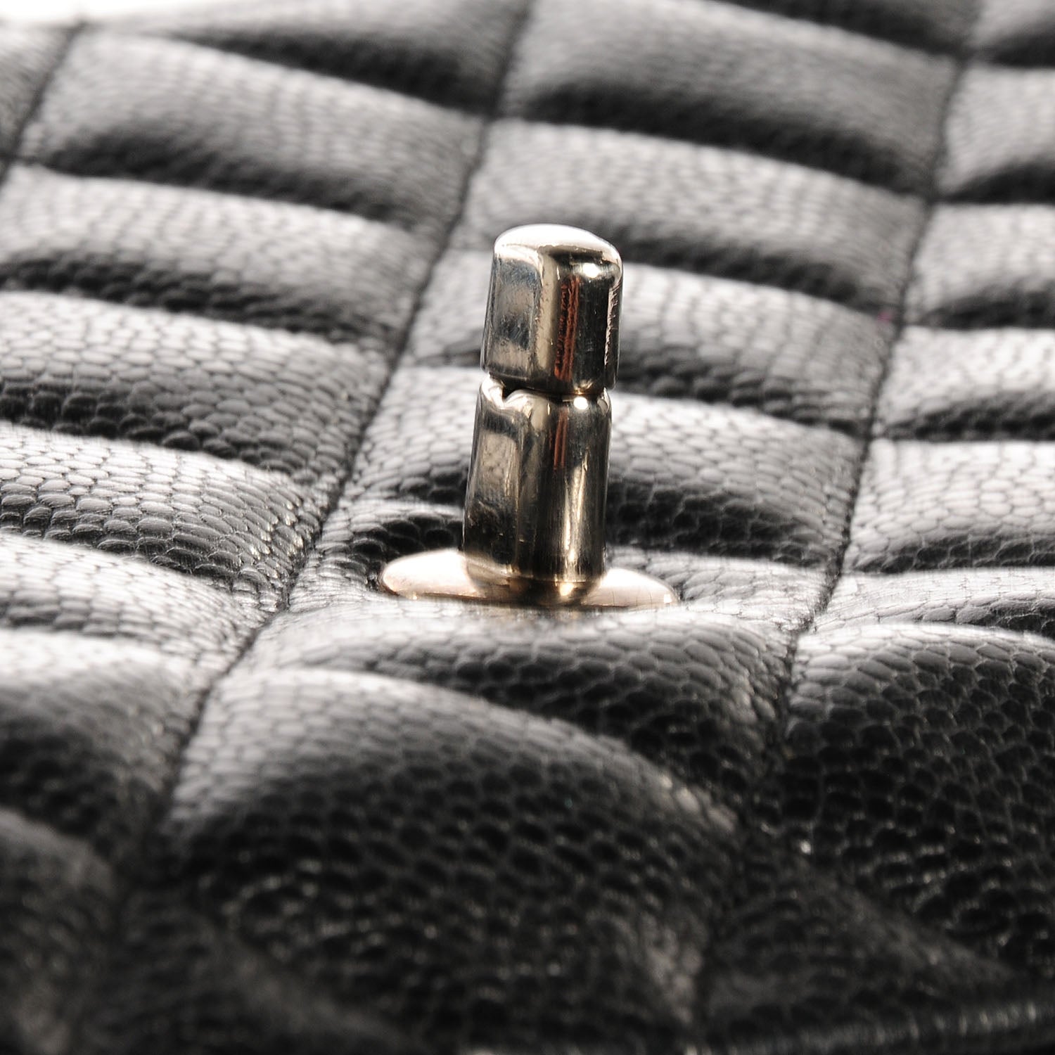 Chanel Caviar Jumbo Single Flap Black 10 of 13