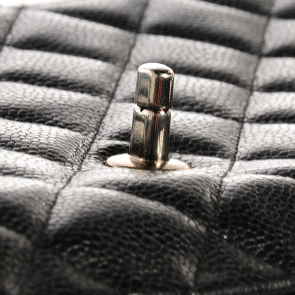Chanel Caviar Jumbo Single Flap Black 10 of 13