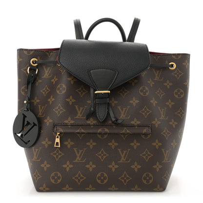Louis Vuitton Monogram Montsouris PM Black 1 of 11