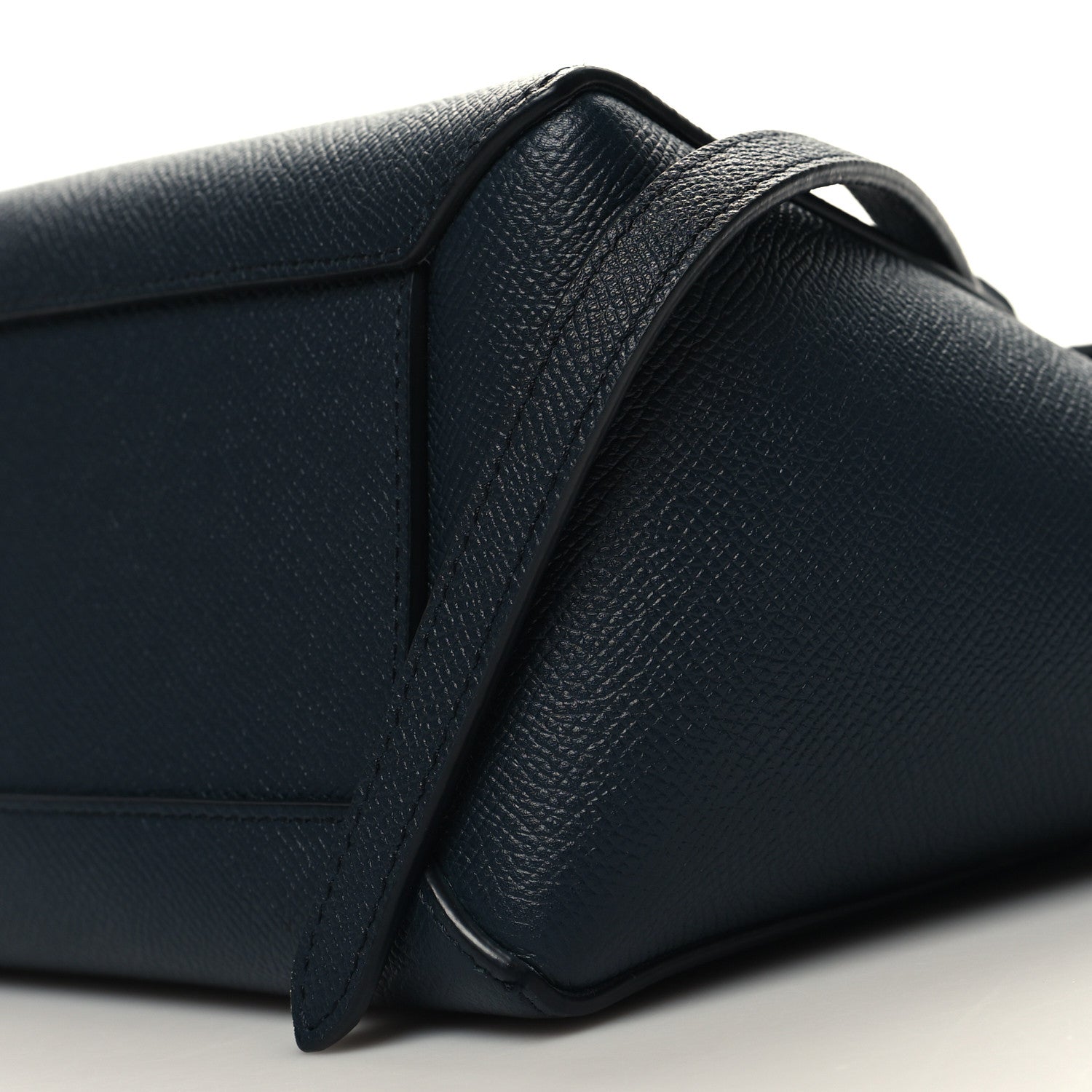 Celine Grained Calfskin Nano Belt Bag Abyss Blue 9 of 11