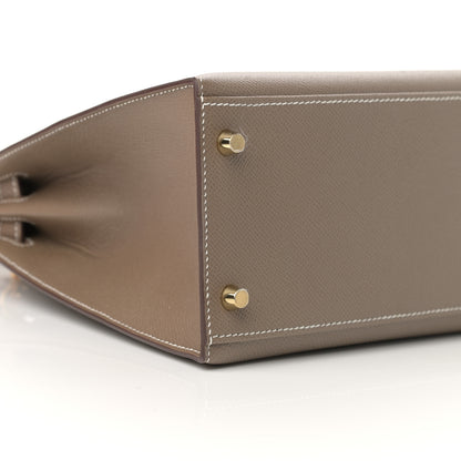 Hermes Epsom Kelly Sellier 28 Etoupe 9 of 11