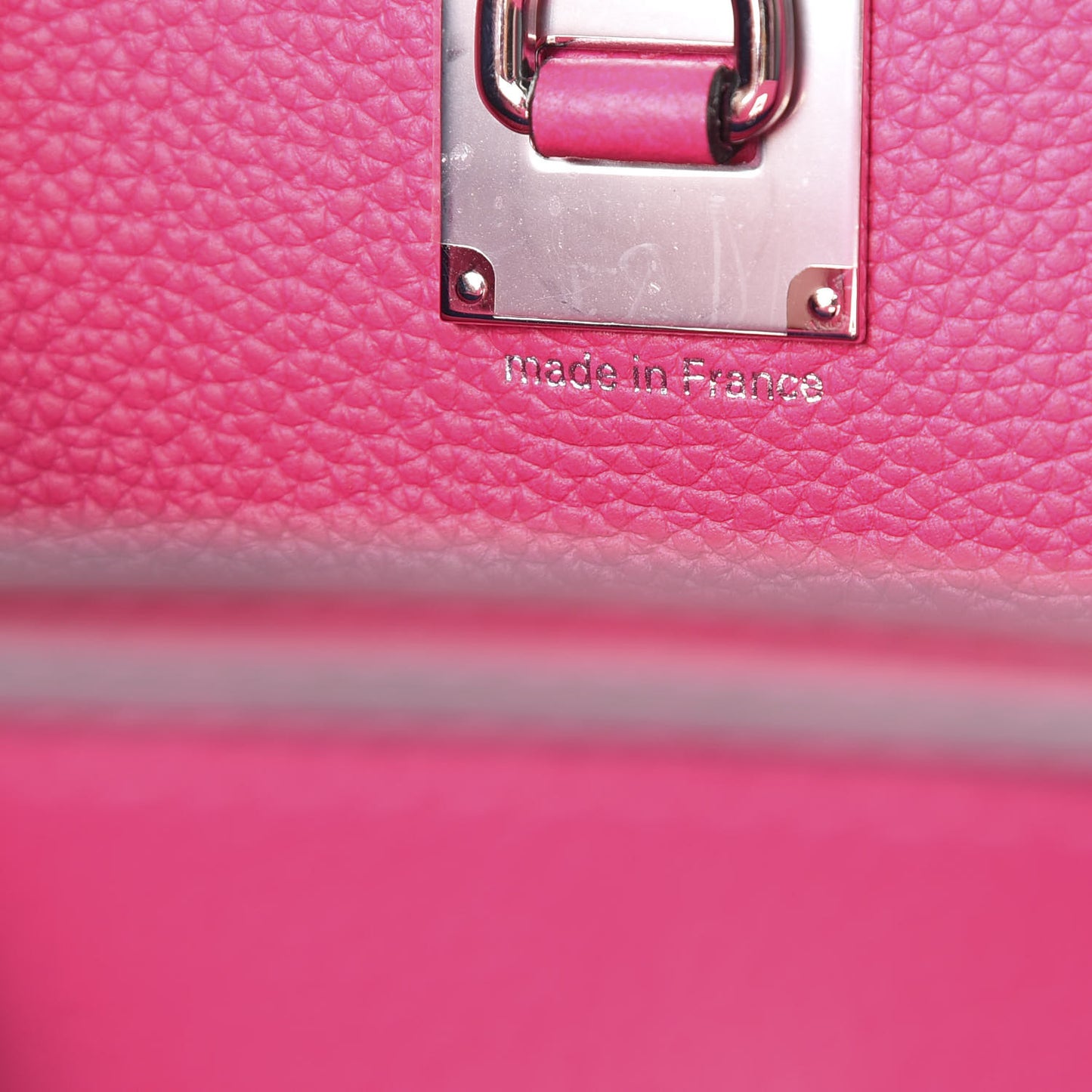 Calfskin City Steamer Mini Rose Falbala