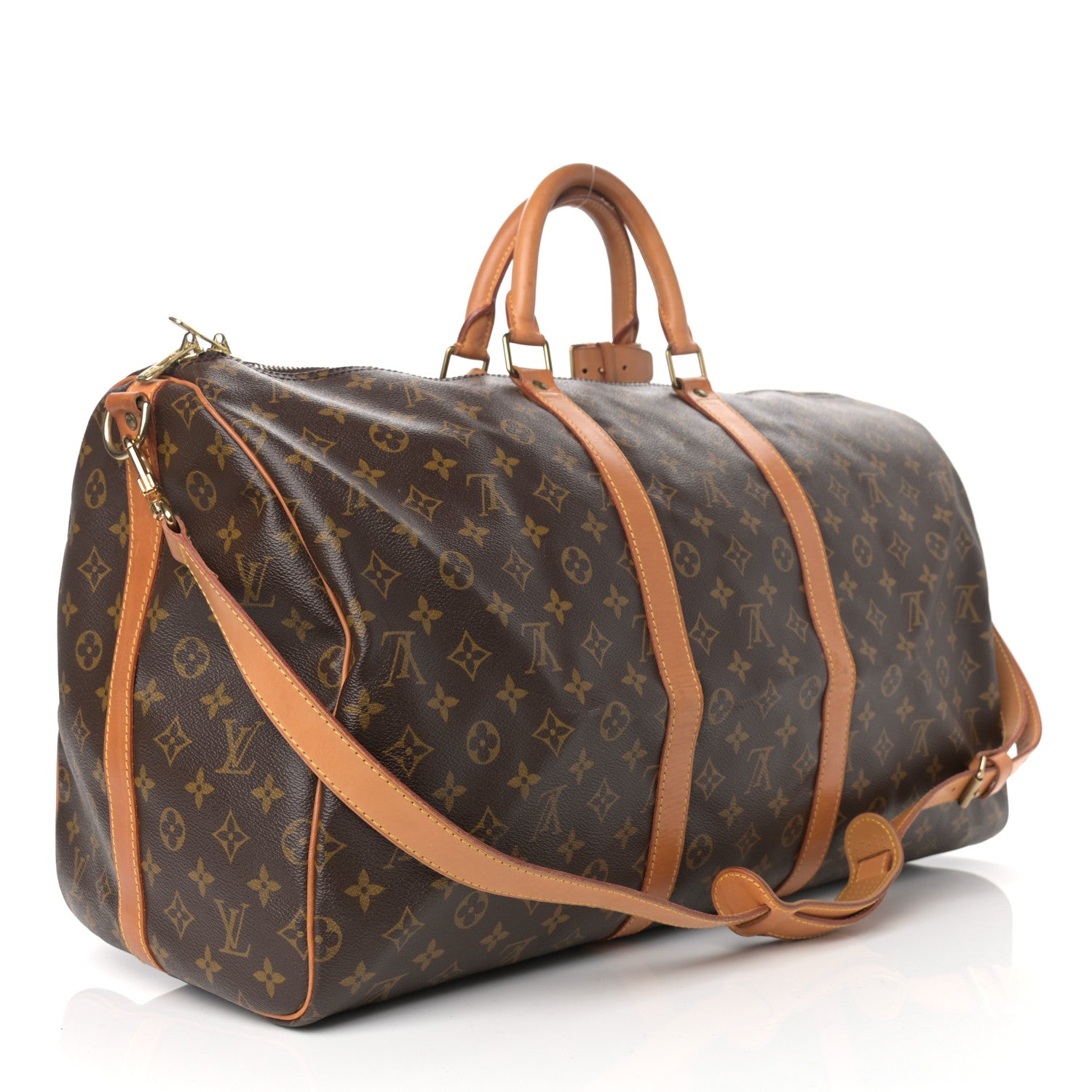 Louis Vuitton Monogram Keepall Bandouliere 55 3 of 15