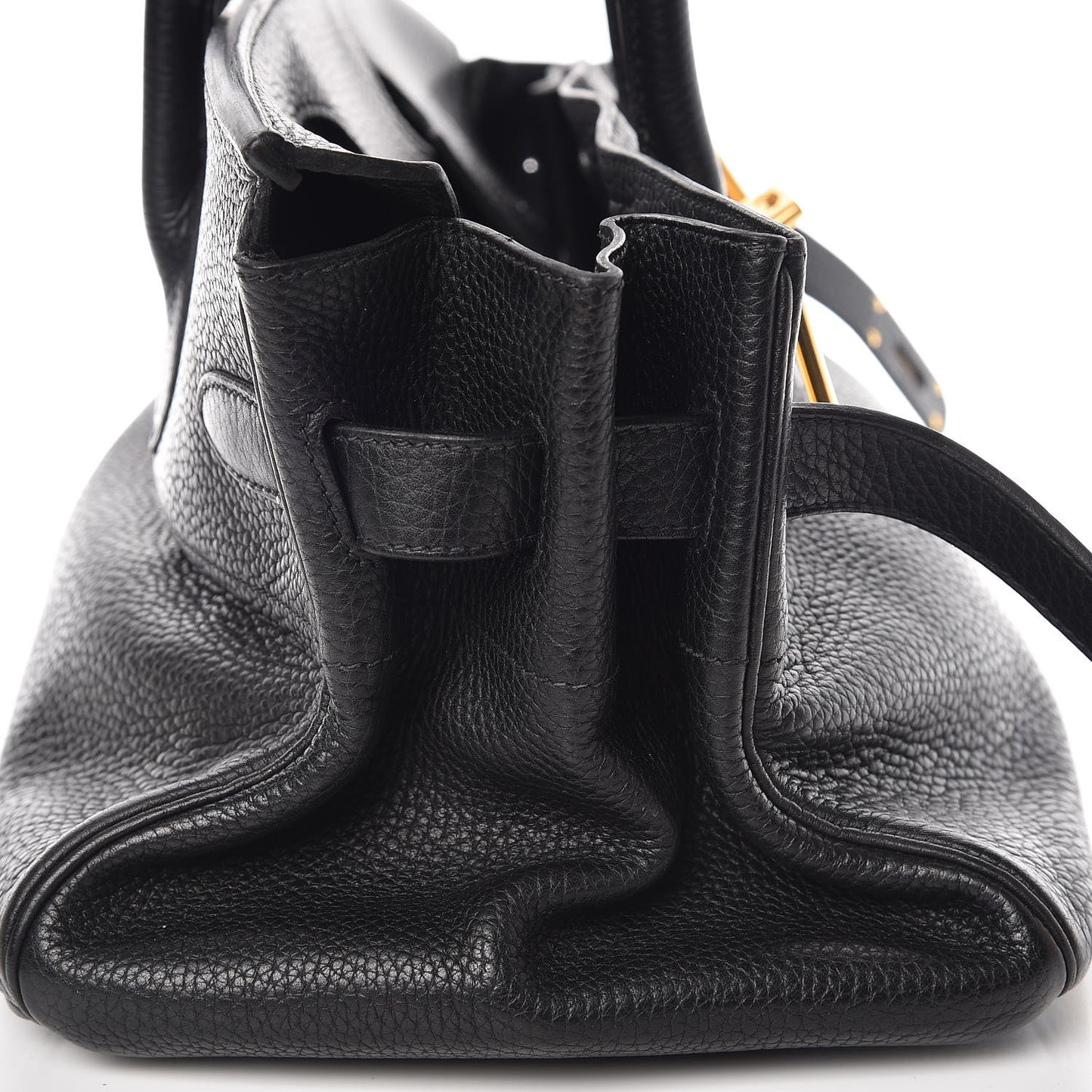 Taurillon Clemence JPG Birkin 42 Black