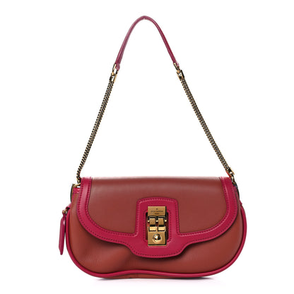 Louis Vuitton Cuir Art Déco Baguette Terre Framboise 1 of 12