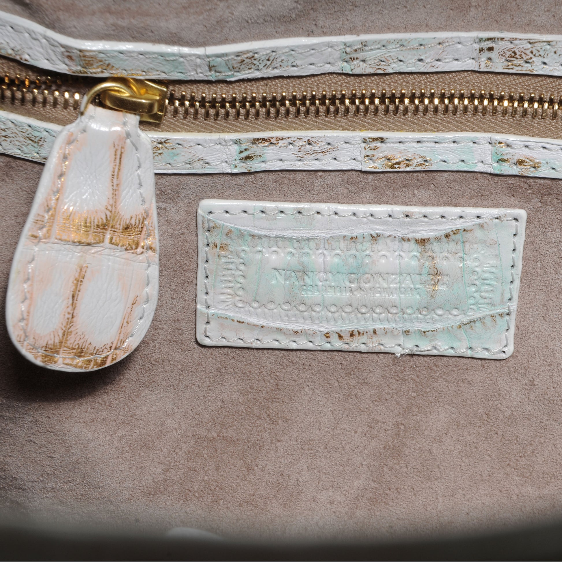 Nancy Gonzalez Crocodile Tote 7 of 7