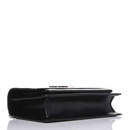 Saint Laurent Calfskin Monogram Sunset Chain Wallet Black 5 of 10