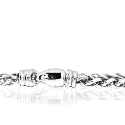David Yurman Sterling Silver 4mm Wheat Chain Bracelet 4 of 4