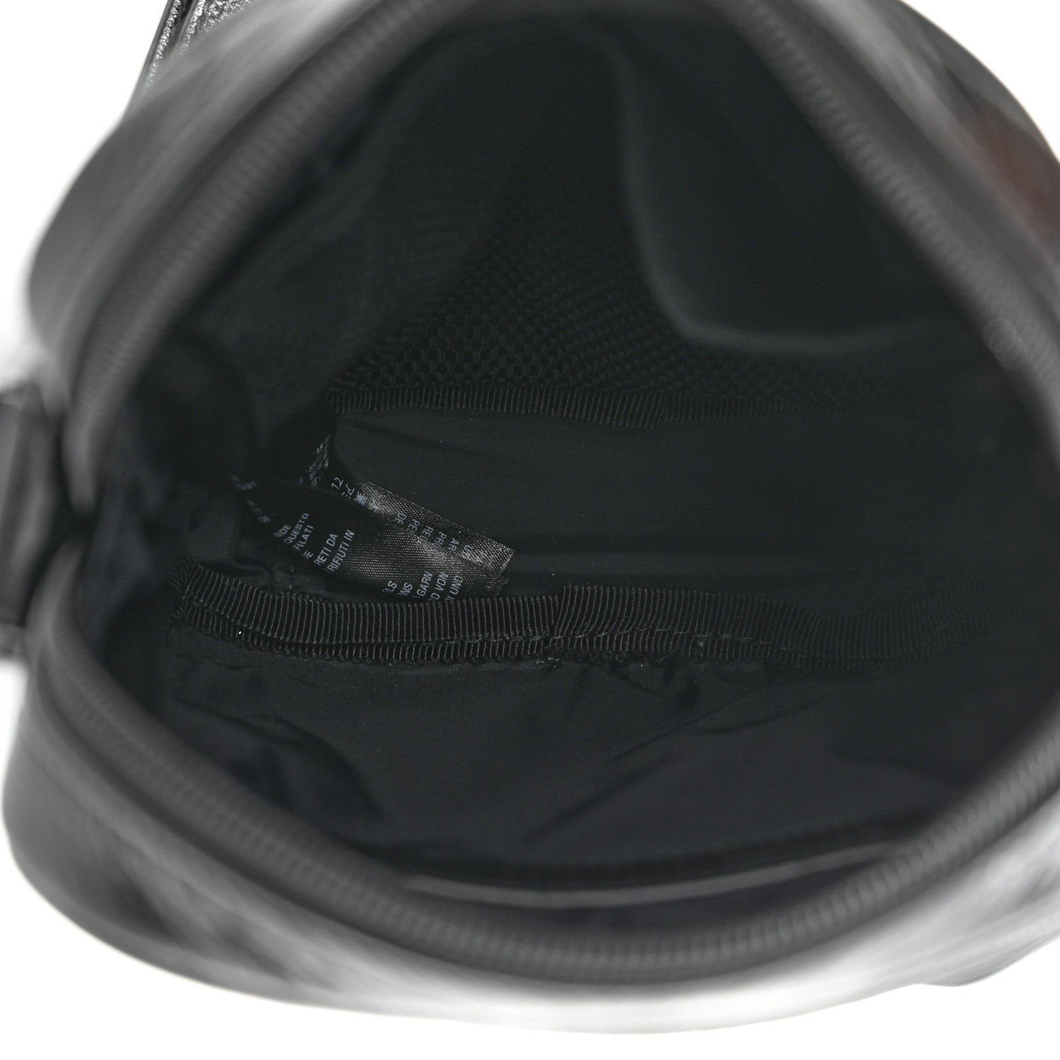 Balenciaga X ADIDAS Agneau Arena Trefoil Logo Messenger Bag Black White 5 of 10