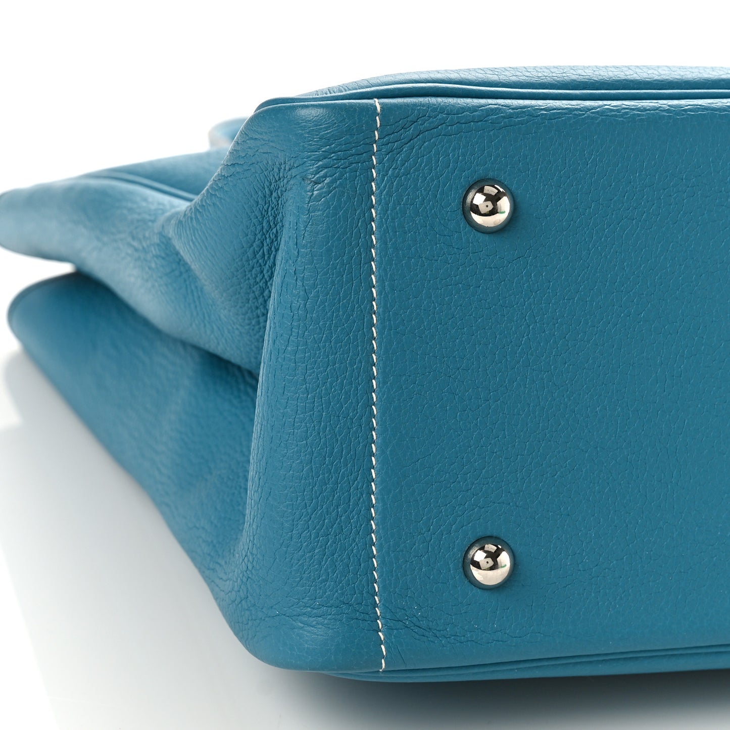 Taurillon Clemence Victoria II Cabas 32 Blue Jean