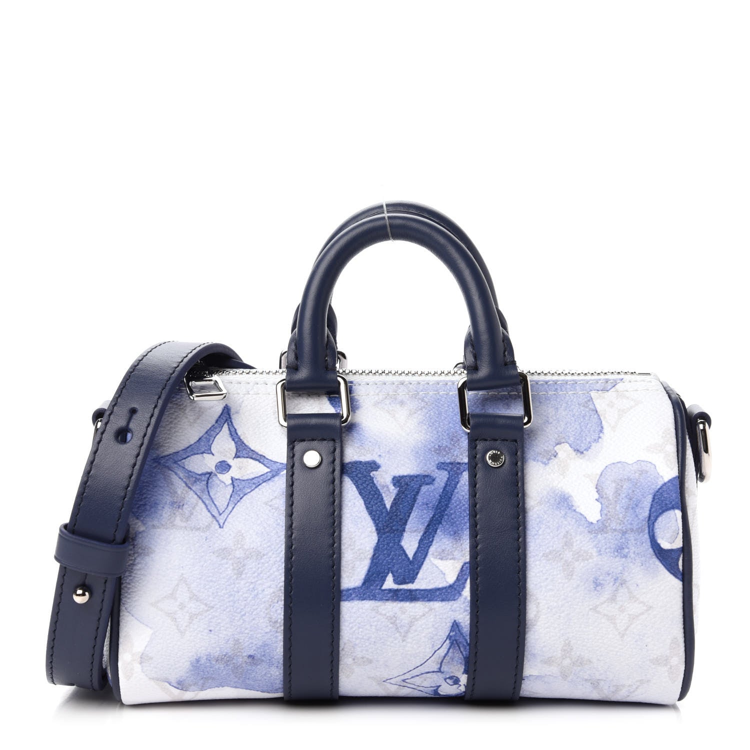 Louis Vuitton Monogram Watercolor Keepall XS Blue 1 of 10