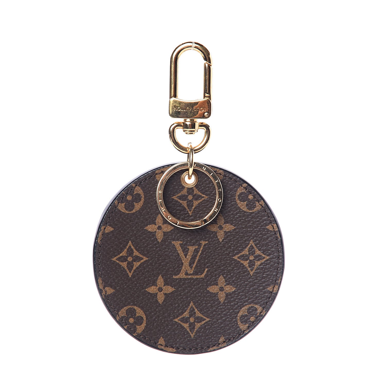 Louis Vuitton Monogram Brogue V Key Holder Bag Charm 2 of 2