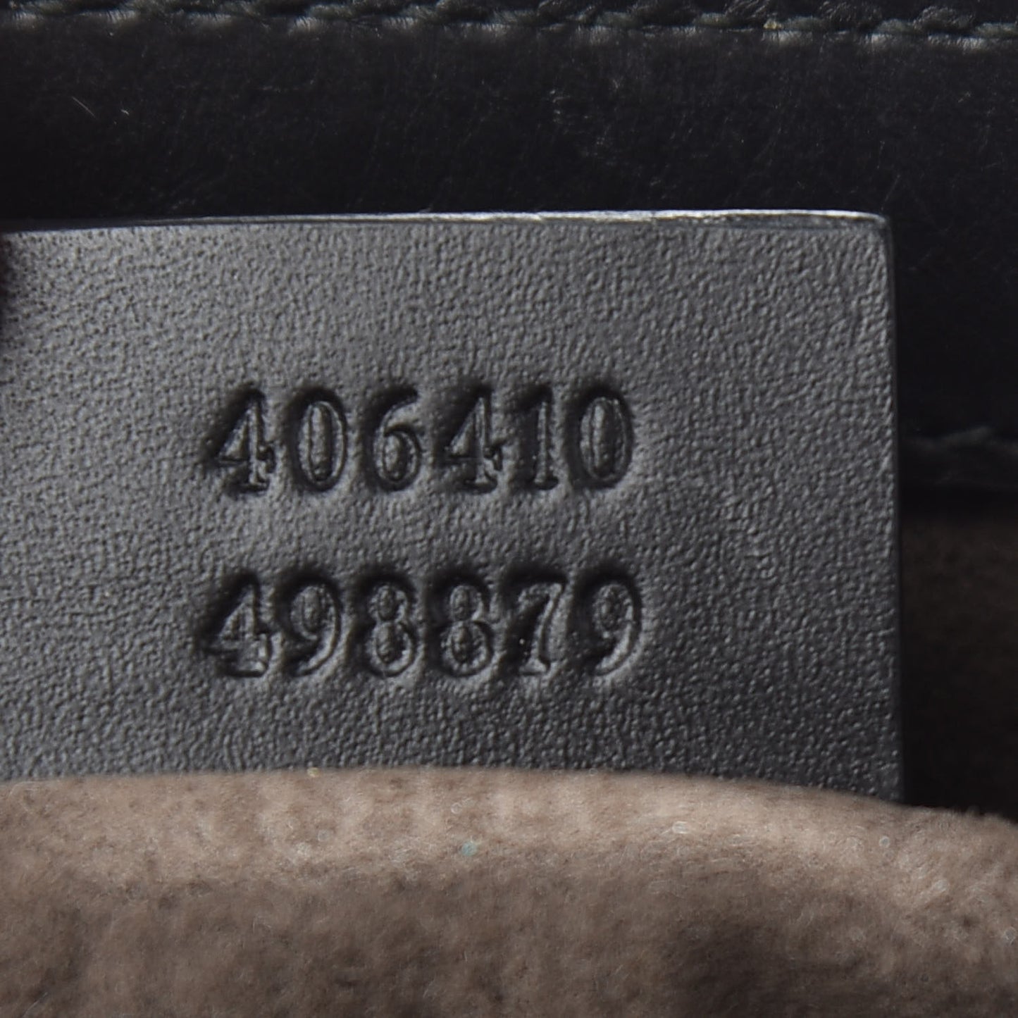 Guccissima Signature Small Messenger Bag Black