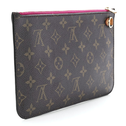 Louis Vuitton Monogram Neverfull MM GM Pochette Pivoine 3 of 11