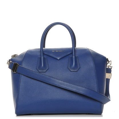 Givenchy Sugar Goatskin Medium Antigona Bright Blue 1 of 8