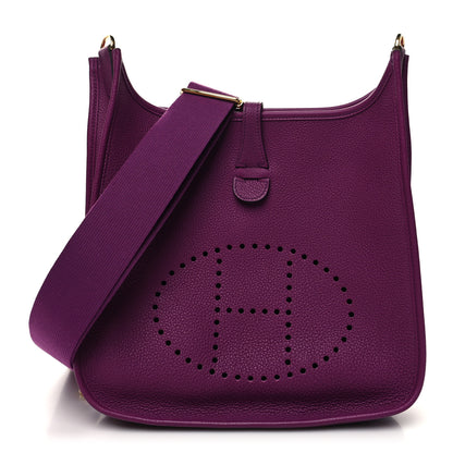 Hermes Taurillon Clemence Evelyne III PM Anemone 1 of 10