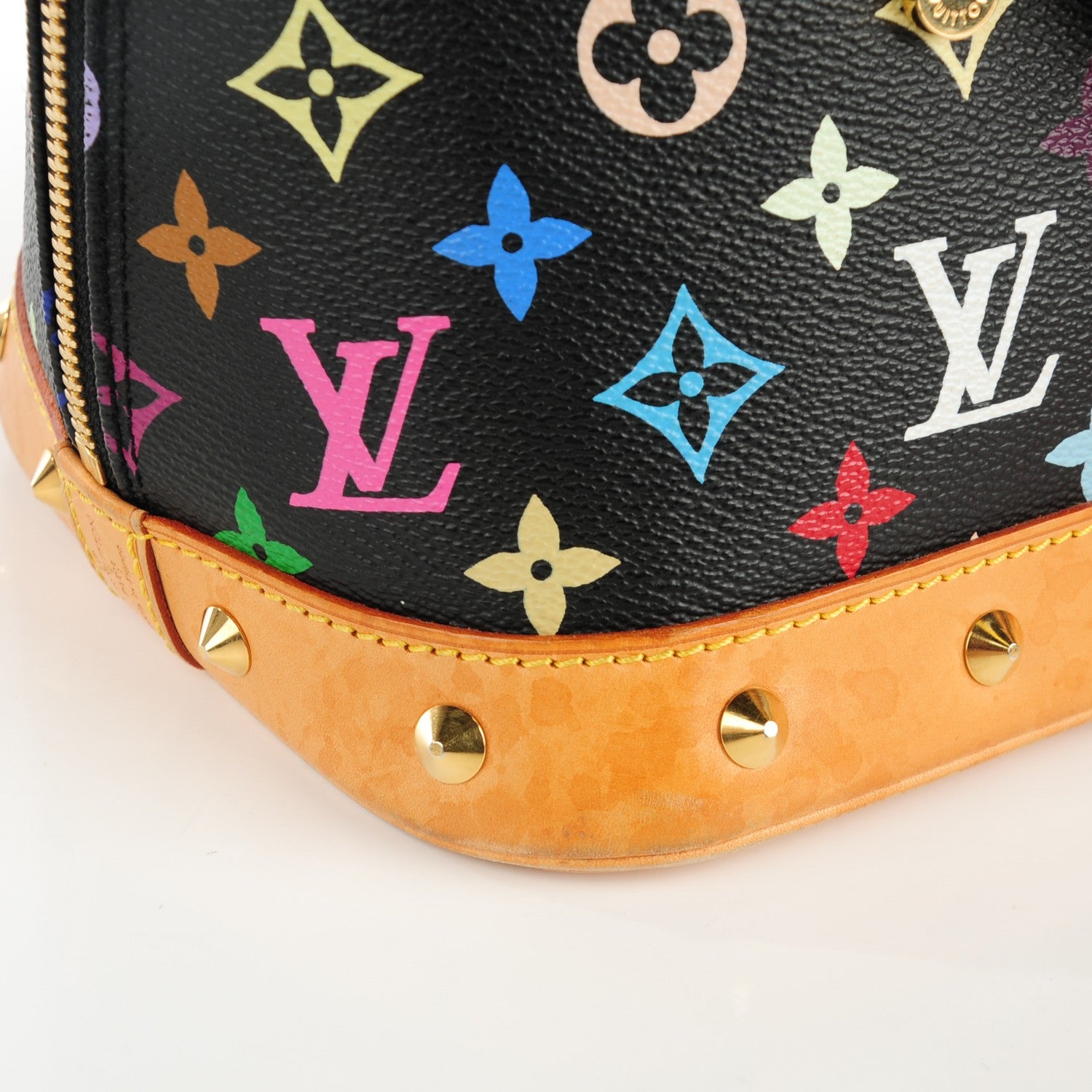 Louis Vuitton Monogram Multicolor Alma Black 15 of 38