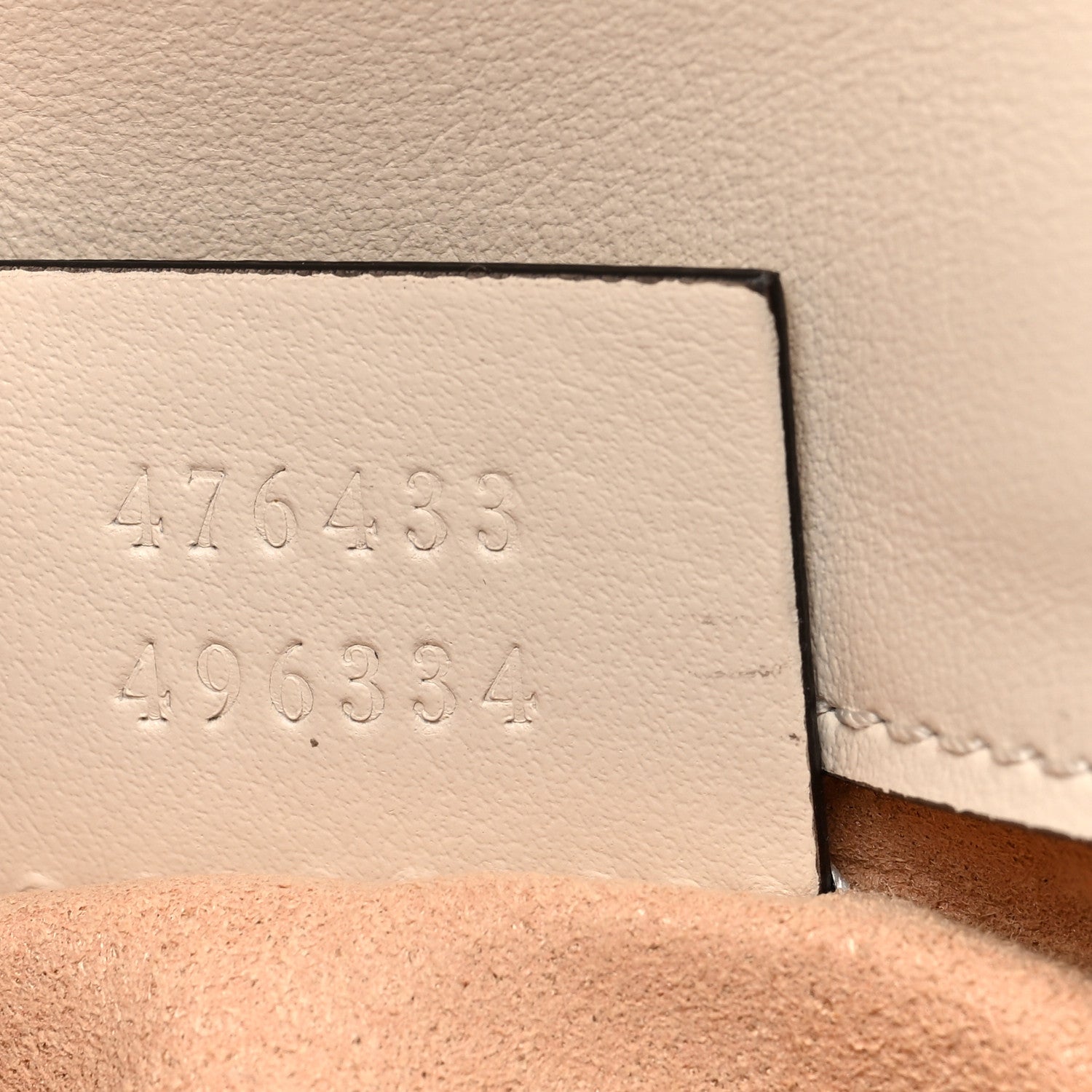 Gucci Calfskin Matelasse Super Mini GG Marmont Shoulder Bag White 7 of 10