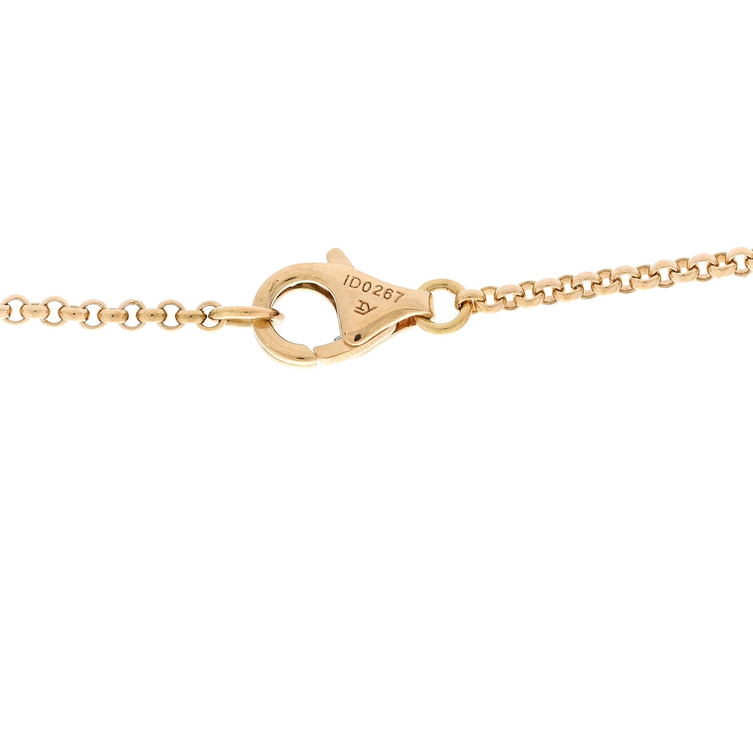 Cartier 18K Yellow Gold Entrelaces Pendant Necklace 4 of 5