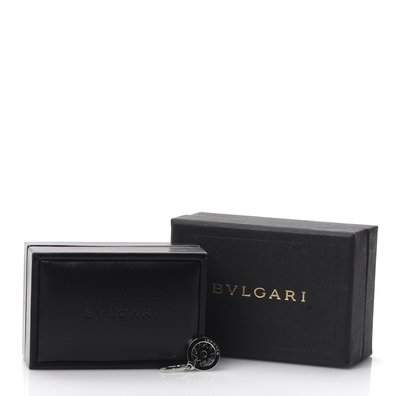 Bulgari 18K White Gold Tondo Sole Charm Pendant 4 of 4