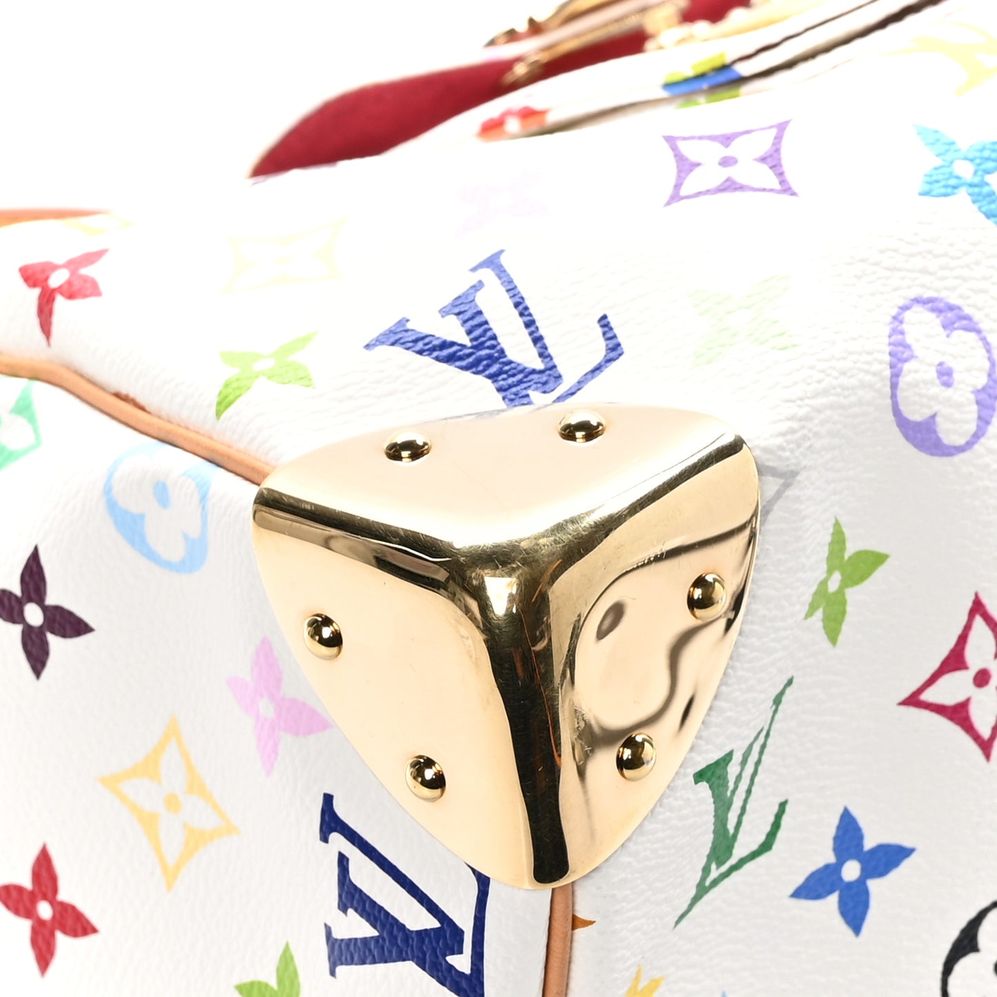 Monogram Multicolor Speedy 30 White