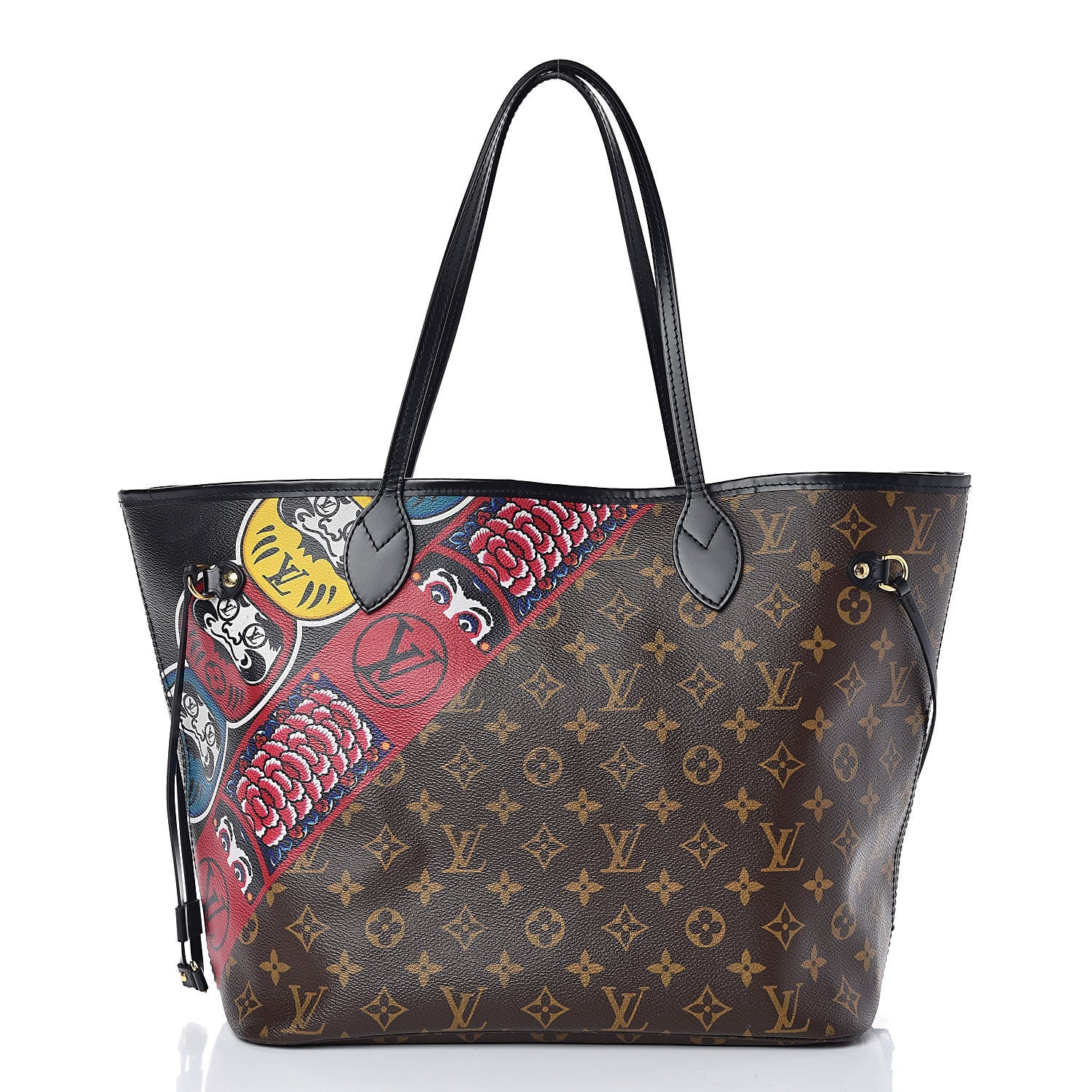 Louis Vuitton Monogram Kabuki Neverfull MM 3 of 12