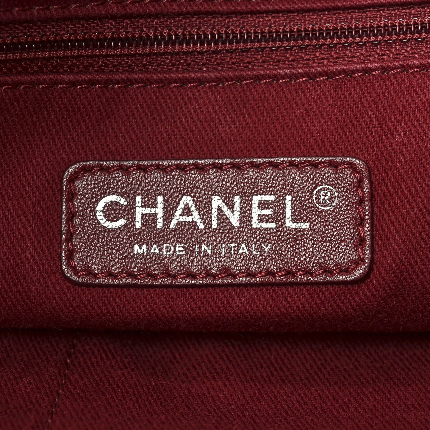 Canvas Mini Deauville Tote Red