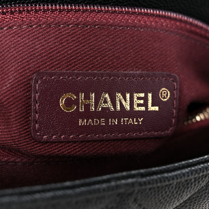 Chanel Caviar Quilted Small Coco Handle Flap Black 6 of 12