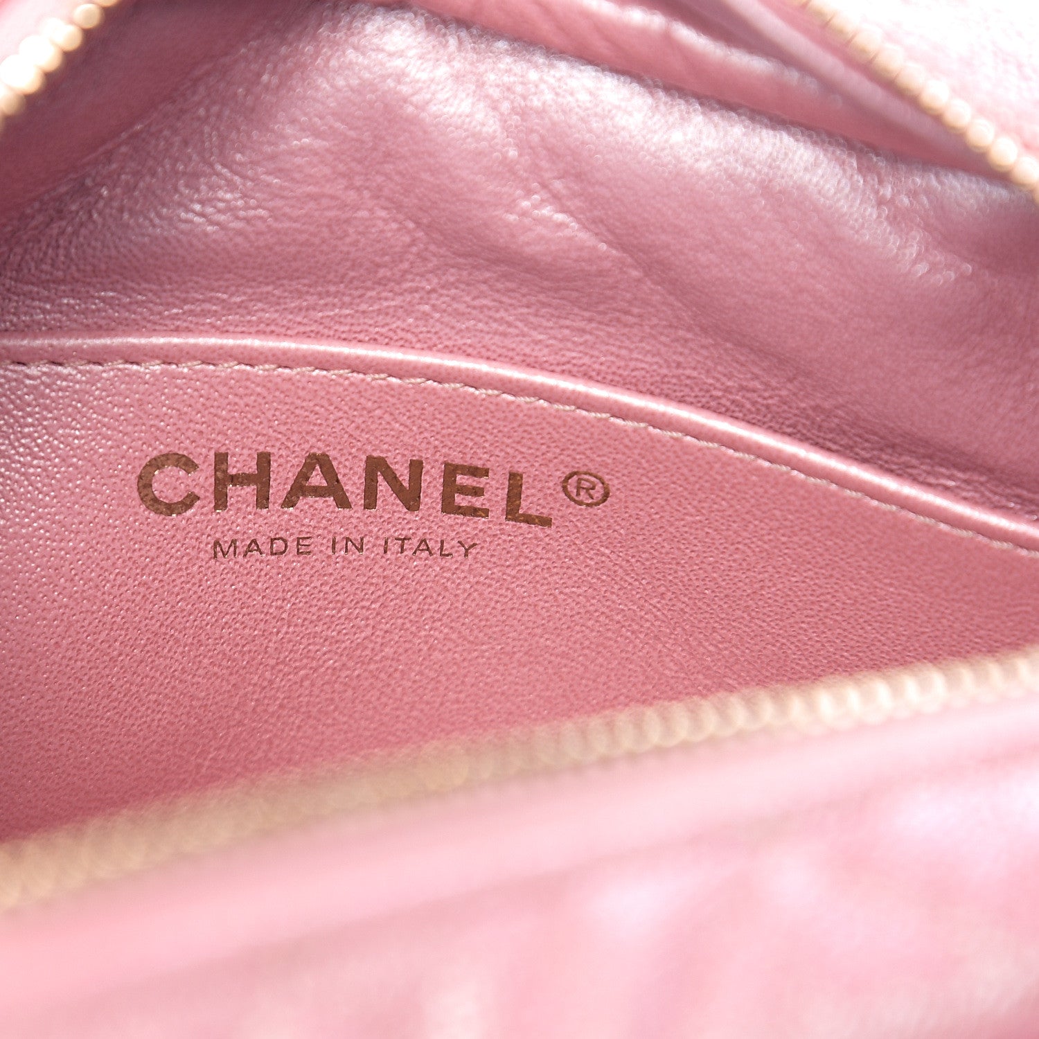 Chanel Iridescent Caviar Quilted Small Timeless Camera Case Pink 5 of 11