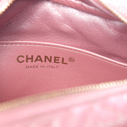 Chanel Iridescent Caviar Quilted Small Timeless Camera Case Pink 5 of 11