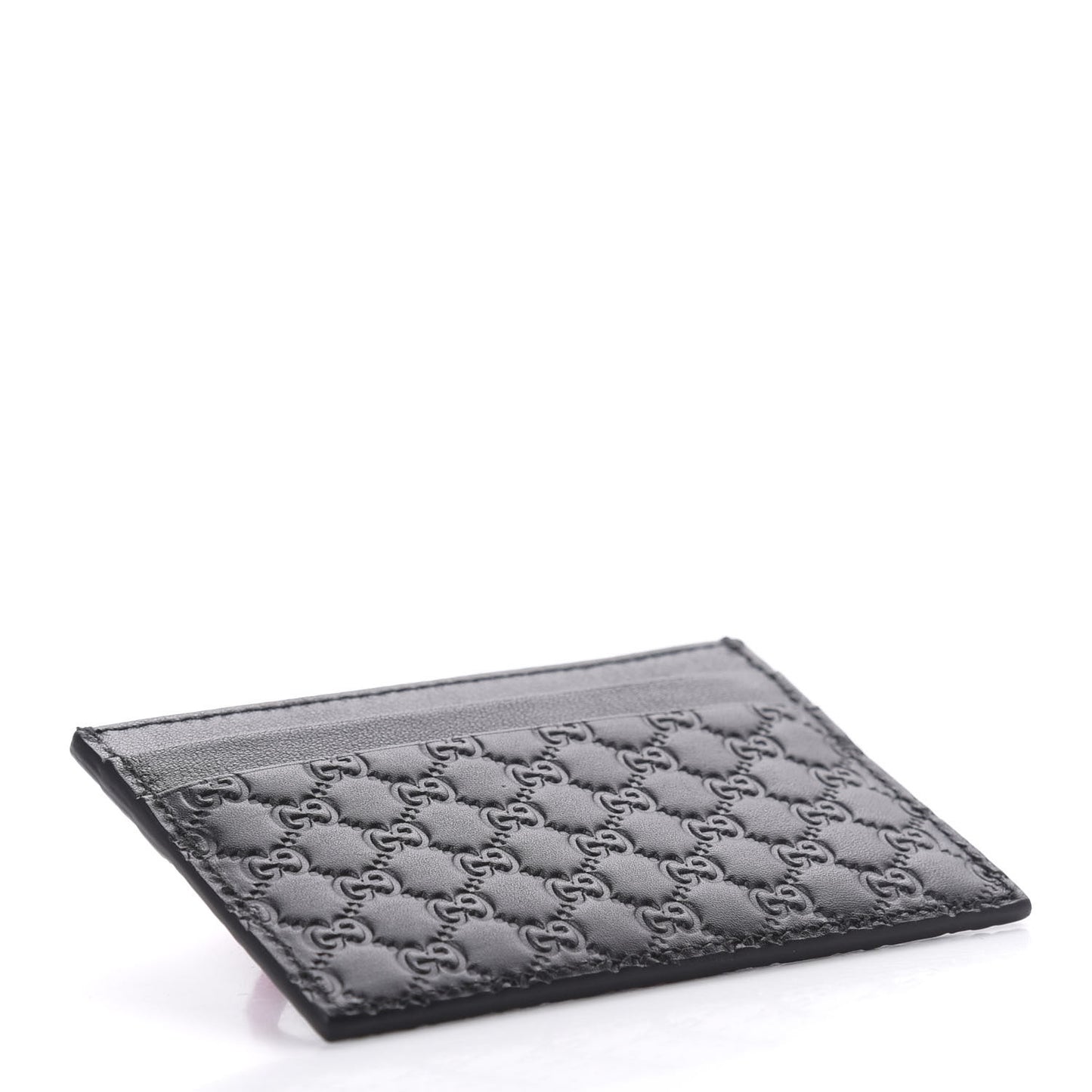 Microguccissima Card Holder Black