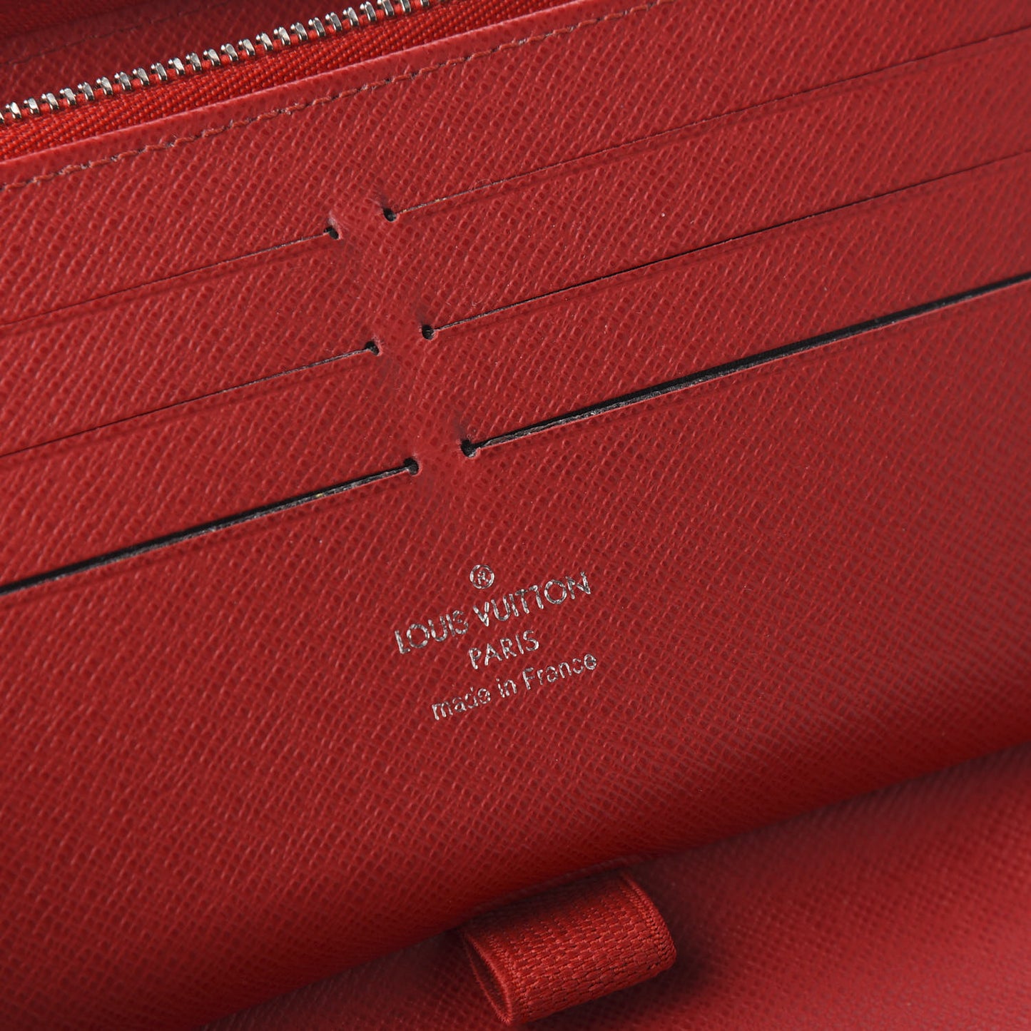 Epi Zippy Organizer Wallet Red