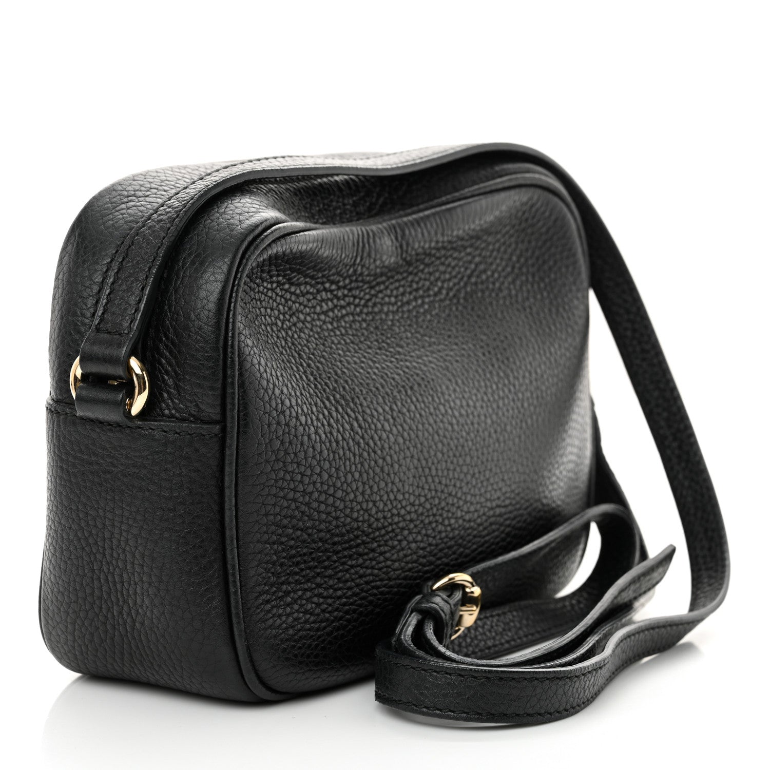 Gucci Pebbled Calfskin Small Soho Disco Bag Black 3 of 18