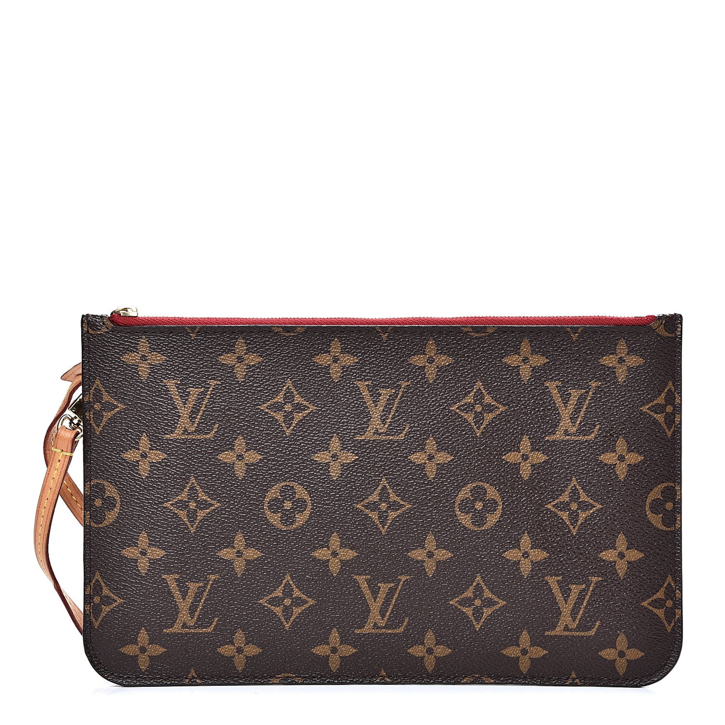 Monogram Neverfull MM GM Pochette Cherry