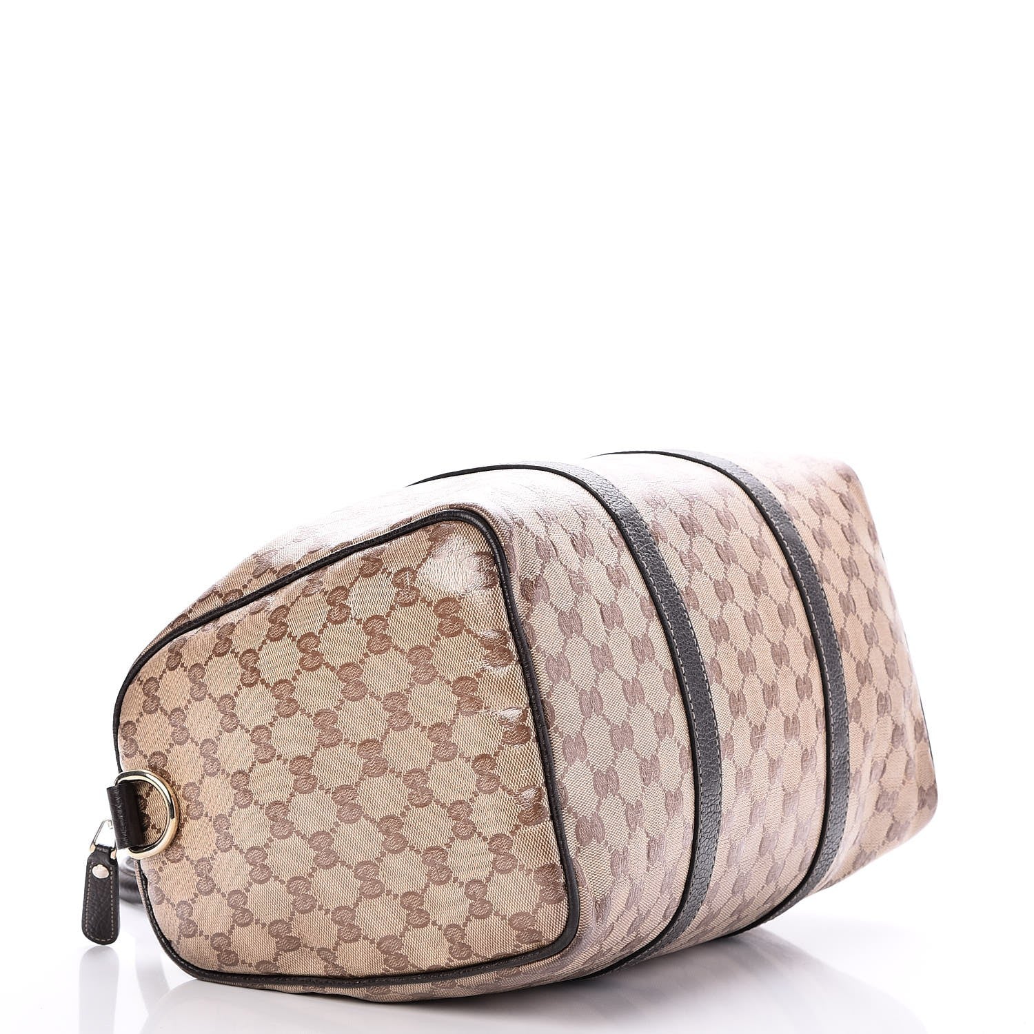 Gucci Crystal Monogram Medium Joy Boston Dark Brown 4 of 7