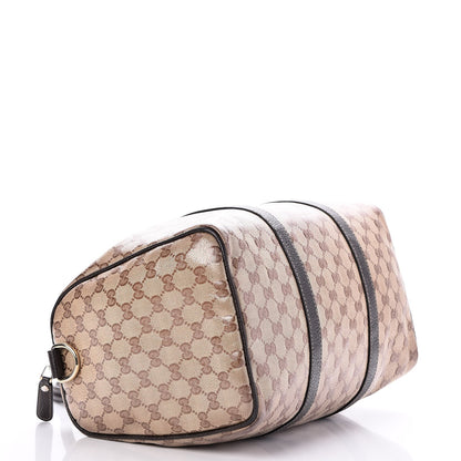 Gucci Crystal Monogram Medium Joy Boston Dark Brown 4 of 7