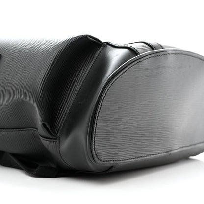 Louis Vuitton Epi Christopher Backpack PM Black 8 of 12