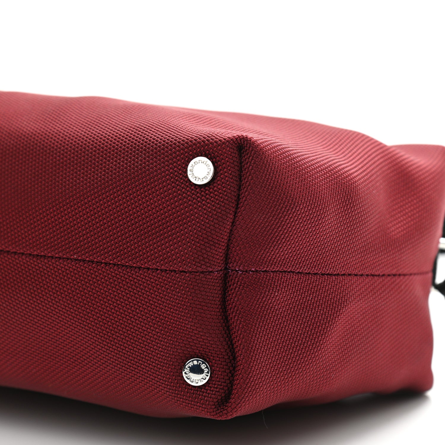 Alexander Wang Nylon Canvas Heiress Sport Shoulder Bag Burgundy 8 of 9