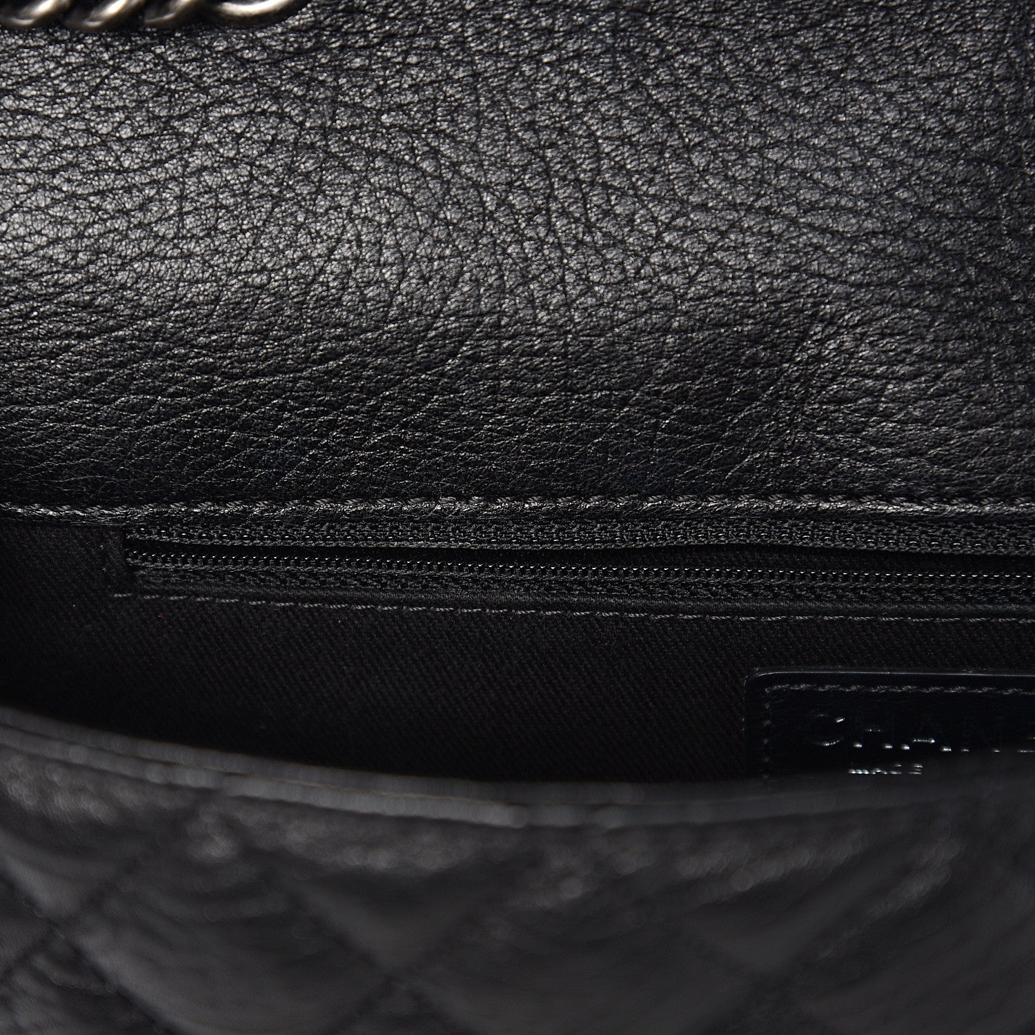 Chanel Studded Calfskin Lambskin Paris Dallas Flap Black 9 of 15