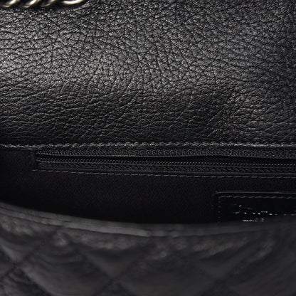 Chanel Studded Calfskin Lambskin Paris Dallas Flap Black 9 of 15