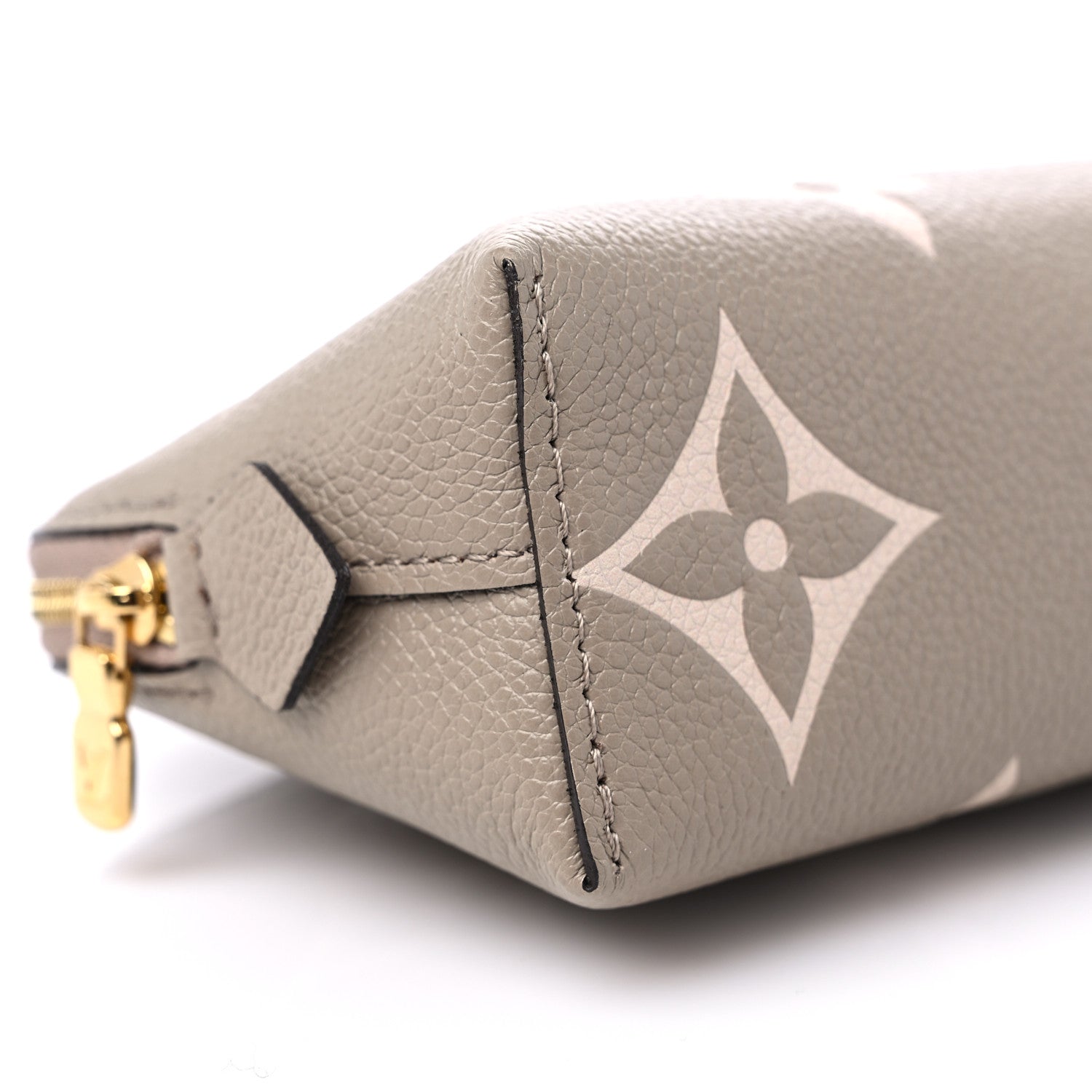 Louis Vuitton Empreinte Monogram Giant Cosmetic Pouch PM Tourterelle Crème 7 of 8