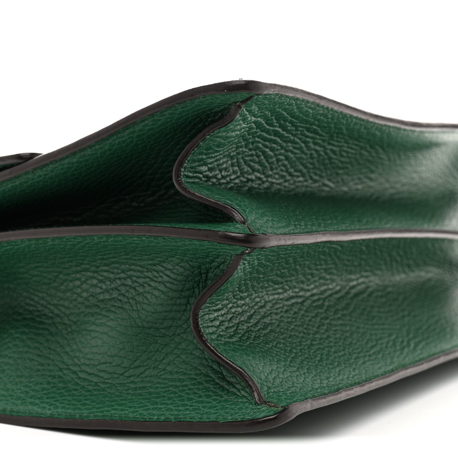 Gucci Dollar Calfskin Crystal Web Medium Dionysus Bamboo Top Handle Bag Emerald 9 of 11