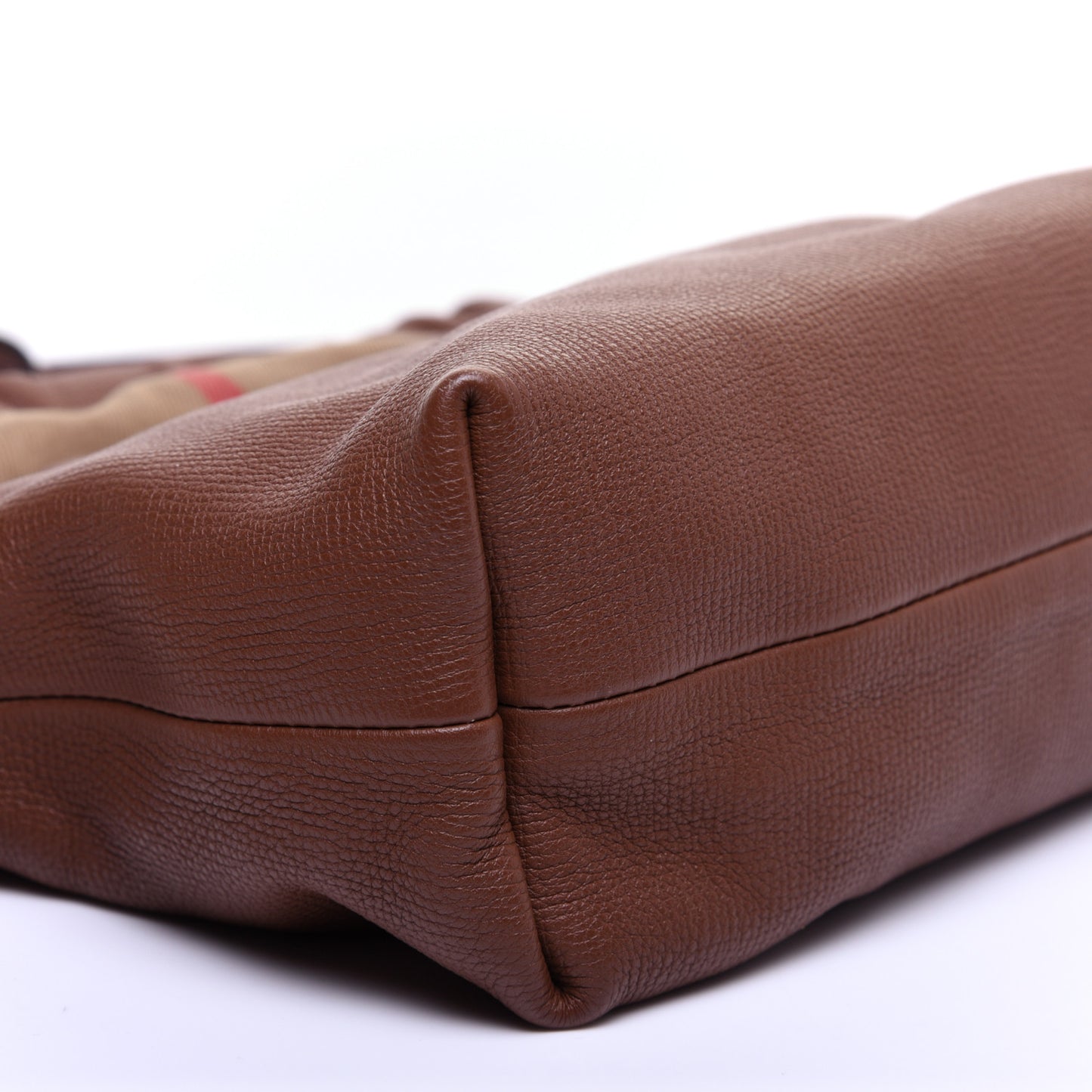 Calfskin House Check Little Crush Tan