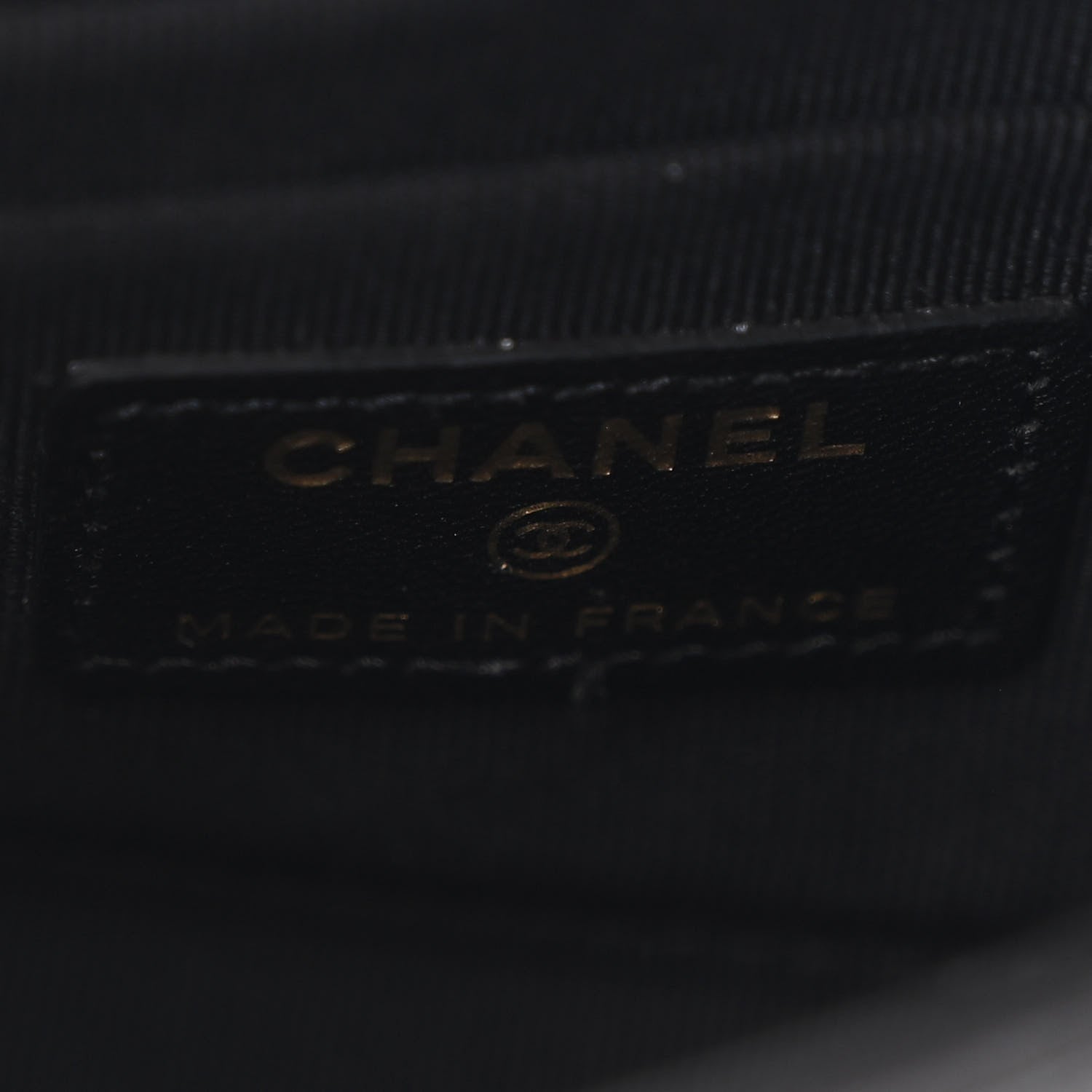 Chanel Lambskin Quilted Top Handle Flap Clutch With Chain Black 6 of 11