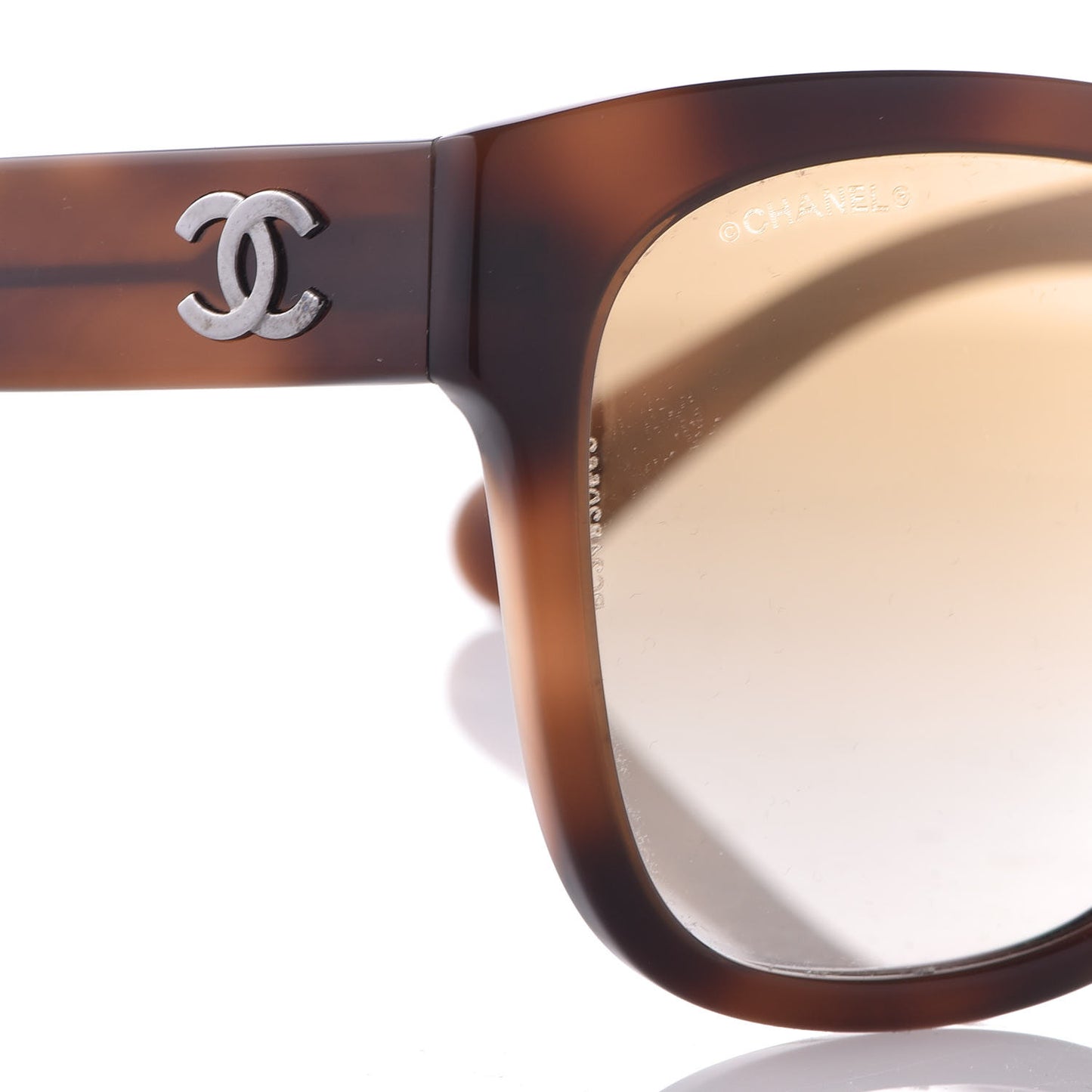 Acetate Square Sunglasses 5380 Brown
